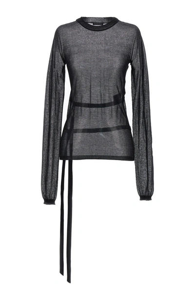 Shop Ann Demeulemeester Women 'blion' Sweater In Black