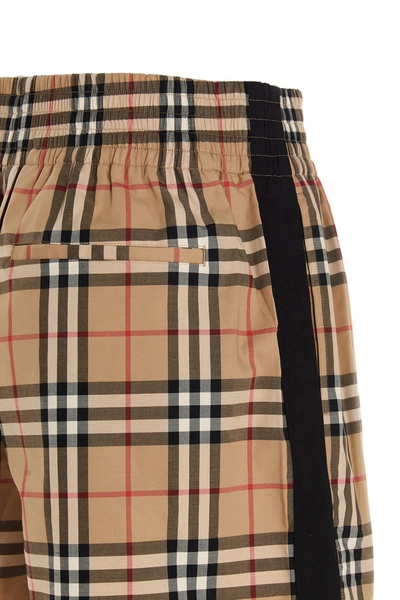 Shop Burberry Women 'audrey' Shorts In Cream