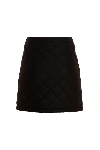 Shop Burberry Women 'casia' Skirt In Brown