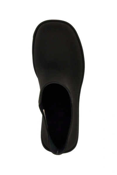 Burberry Marsh Rubber Ankle Rain Booties In Black
