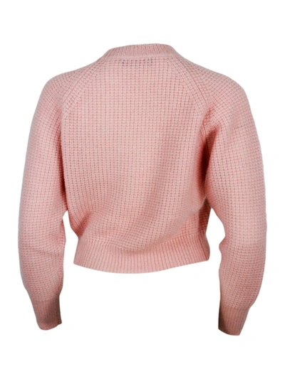 Shop Fabiana Filippi Sweaters In Pink