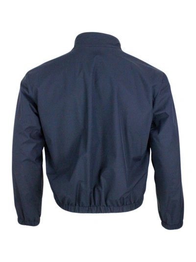 Kiton Jackets In Blue