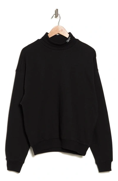 Shop Reebok Achive Fit Sweatshirt In Black