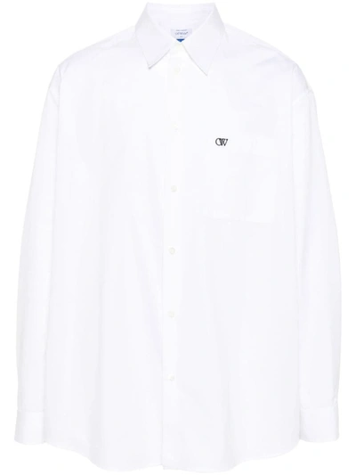 Shop Off-white Shirt With Logo In Black
