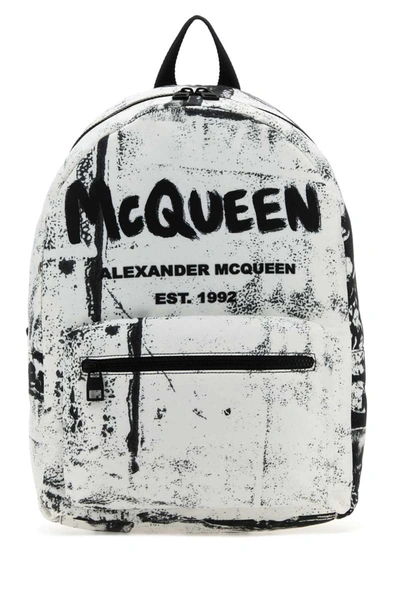 Shop Alexander Mcqueen Backpacks In Printed
