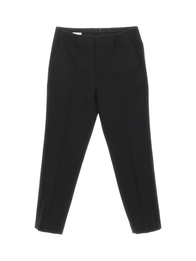 Shop Dries Van Noten Trousers In Black