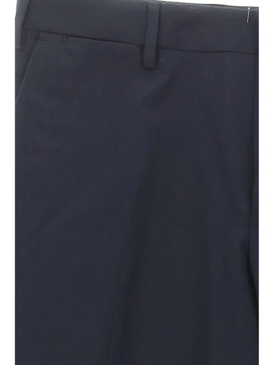 Shop Dries Van Noten Trousers In Navy