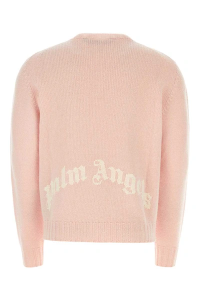 Shop Palm Angels Knitwear In Pink