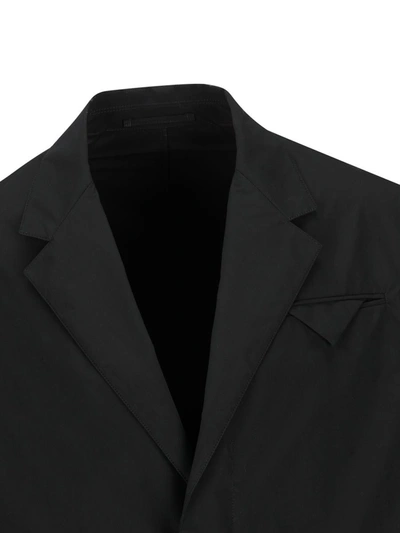 Shop Prada Jackets In Black