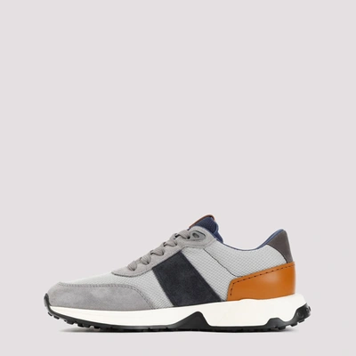 Shop Tod's Running Sneakers Shoes In Grey