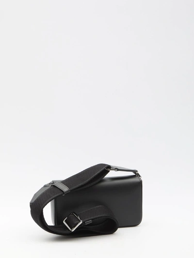 Shop Dolce & Gabbana Calfskin Mini Bag In Black