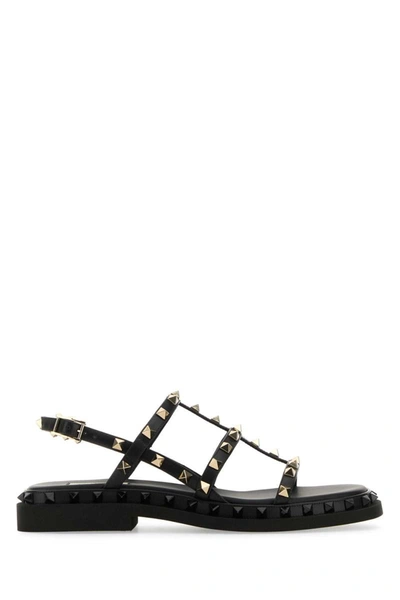 Shop Valentino Garavani Sandals In Black