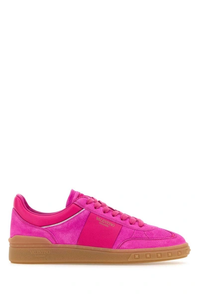 Shop Valentino Garavani Sneakers In Pink