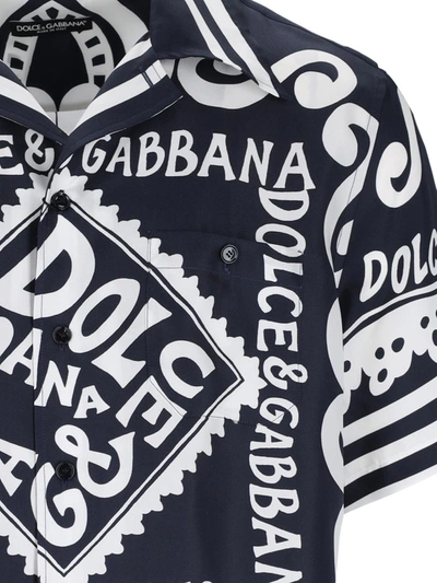 Shop Dolce & Gabbana Shirts In Blue