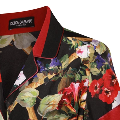 Shop Dolce & Gabbana Shirts In Roseto Con Greca