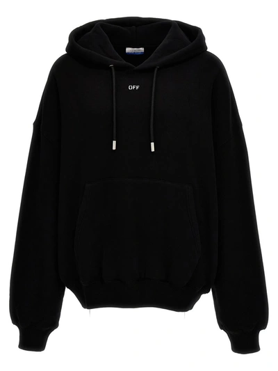 Shop Off-white 'off Stamp' Hoodie In Black