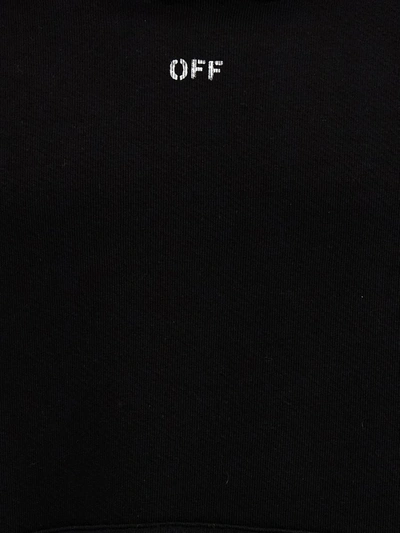Shop Off-white 'off Stamp' Hoodie In Black