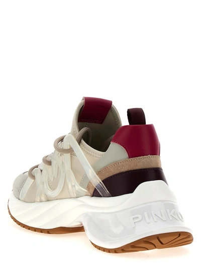Shop Pinko 'ariel 01' Sneakers In White