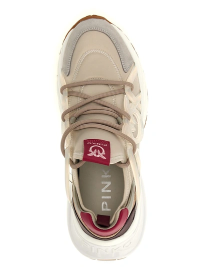 Shop Pinko 'ariel 01' Sneakers In White