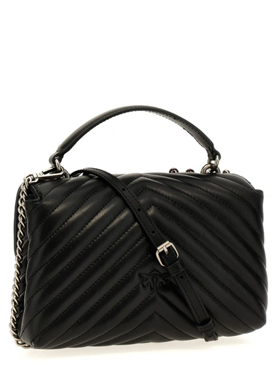Shop Pinko 'mini Lady Love Bag Puff' Handbag In Black