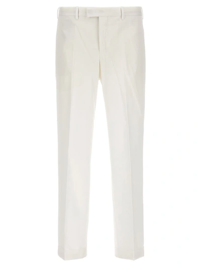 Shop Pt Torino 'master' Pants In White