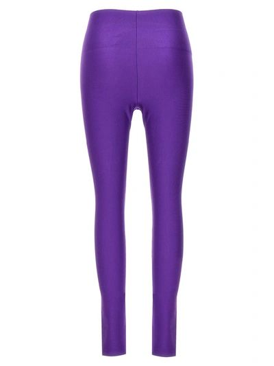 Shop The Andamane 'holly' Leggings In Purple
