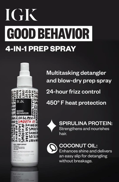 Shop Igk Good Behavior 4-in-1 Prep Spray, 2 oz