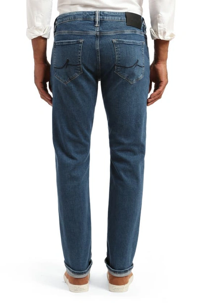 Shop 34 Heritage Cool Tapered Slim Fit Jeans In Shaded Blue Selvedge