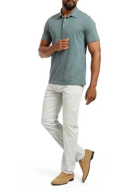 Shop 34 Heritage Cool Slim Fit Pants In Pearl Twill