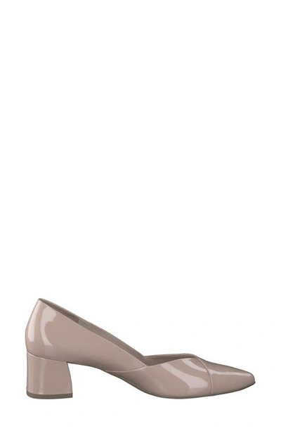 Shop Paul Green Rendi Pointed Toe Pump In Frappe Soft Patent