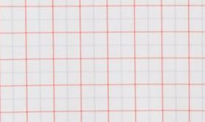 Mizzen + Main Leeward Trim Fit Plaid Performance Button-up Shirt In White Danbury Plaid