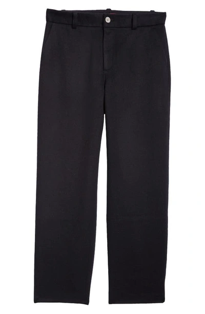Shop The Elder Statesman Rima Wool & Cashmere Flannel Pants In Black