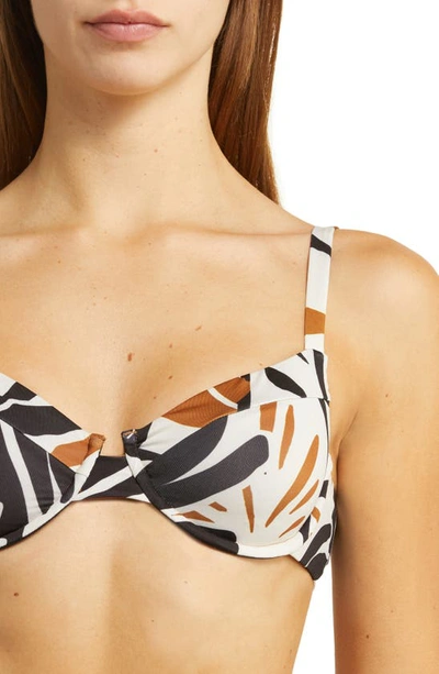 Shop Vitamin A ® Goldie Underwire Bikini Top In Graphic Jungle Ecolux