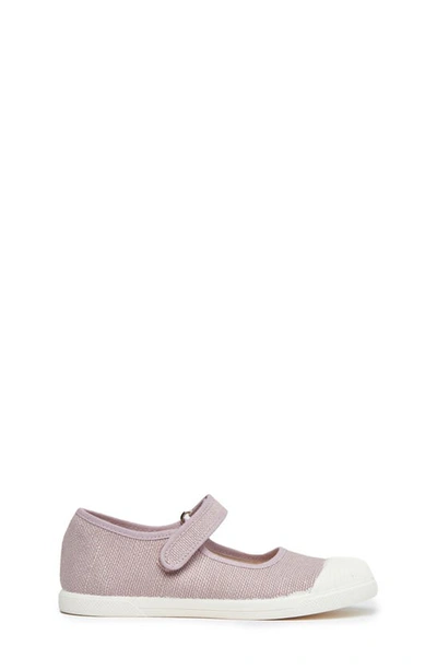 Shop Childrenchic Mary Jane Canvas Sneaker In Lilac