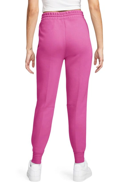 Shop Nike Sportswear Tech Fleece Joggers In Alchemy Pink/ Black