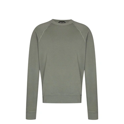 Shop Tom Ford Crewneck Sweatshirt In Gray