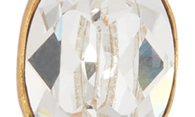 Oscar De La Renta Crystal Drop Earrings In Crystal