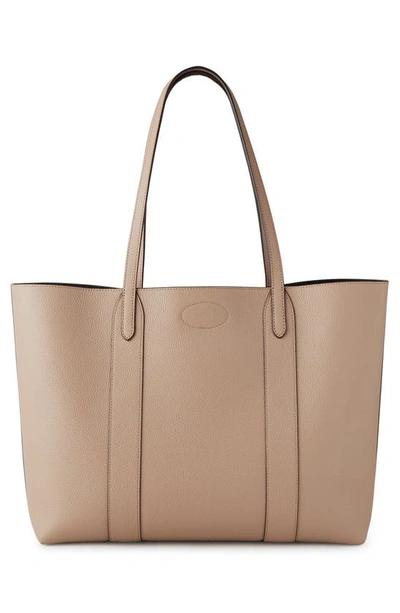Mulberry Bayswater Leather Tote In Maple-navy