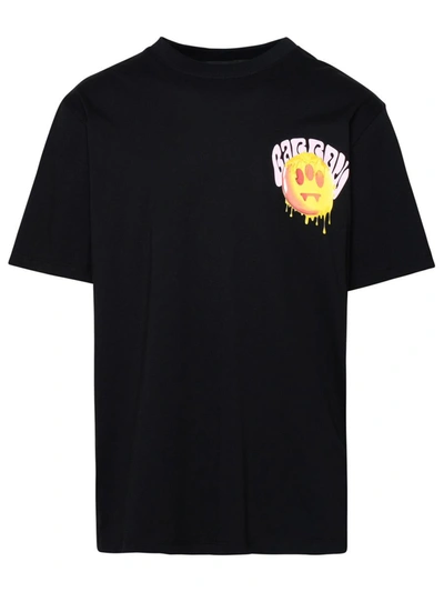 Shop Barrow Black Cotton T-shirt