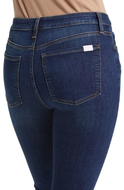 Jen7 By 7 For All Mankind High Waist Exposed Button Fly Ankle Skinny Jeans In Prettydkvt
