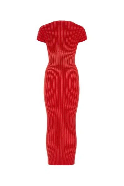 Shop Balmain Long Dresses. In Red