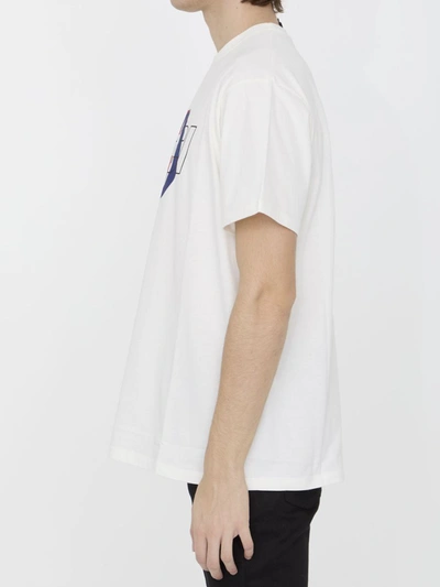 Shop Gucci Cotton Jersey T-shirt In White