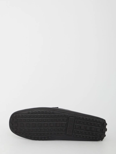 Shop Gucci Driver Loafers In Black