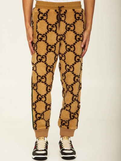 Gucci fuzzy sweatpants new arrivals