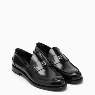 Shop Givenchy Mr G Loafers In Black