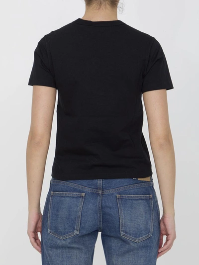 Shop Gucci T-shirt With Interlocking G In Black