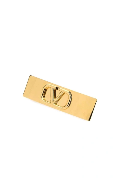 Shop Valentino Garavani Extra-accessories In Gold