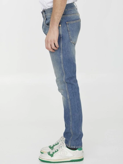 Shop Gucci Denim Jeans In Blue