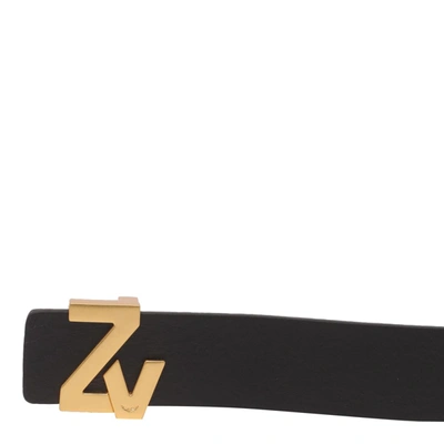 Shop Zadig & Voltaire Belts In Black