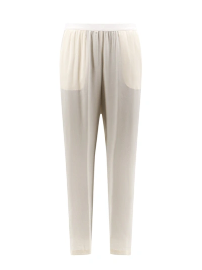 Shop Semicouture Silk Blend Trouser